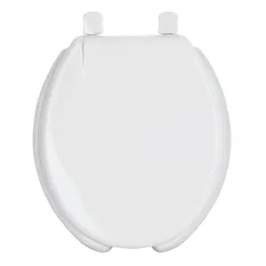 49903 / AWC-40B Asiento redondo para WC, abierto, blanco, Foset