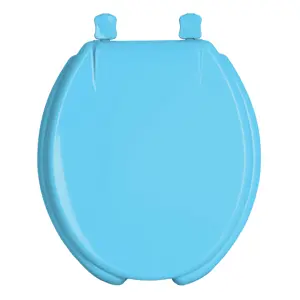 47034 / AWC-40Z Asiento redondo para WC, abierto, azul, Foset