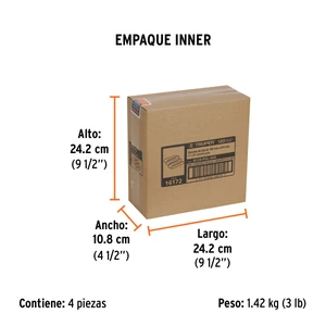 Truper Caja con 3 bandas de lija 4