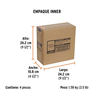 Truper Caja con 3 bandas de lija 4