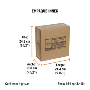 Truper Caja con 3 bandas de lija 4