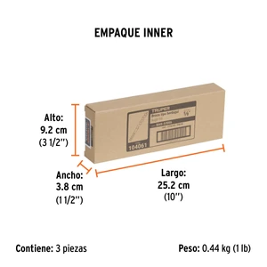 Broca auger tipo berbiquí 5/8