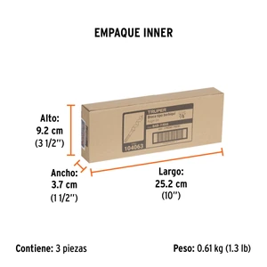 Broca auger tipo berbiquí 7/8