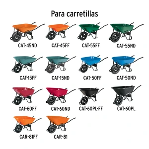 Nariz de bastidor calibre 18 para carretillas TRUPER/PRETUL
