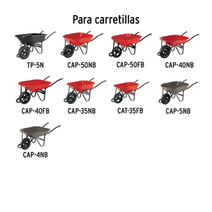 Nariz de bastidor calibre 18 para carretillas TRUPER/PRETUL