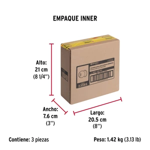 Hermex Cerradura tipo esfera, cilíndrico, recámara, cromo, Basic