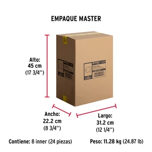 Hermex Cerradura tipo esfera, cilíndrico, baño, antiguo, Basic
