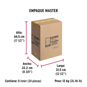 Hermex Cerradura tipo esfera, cilíndrico, recámara, antiguo, Basic