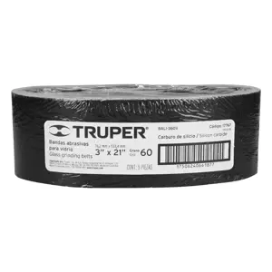 17767 / BALI-360V Truper 1 banda de lija 3 x 21