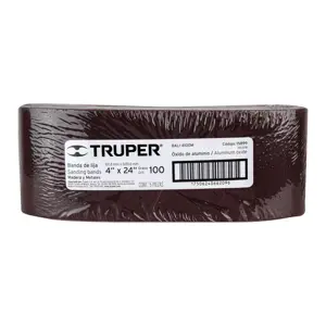Truper 1 banda de lija 4 x 24