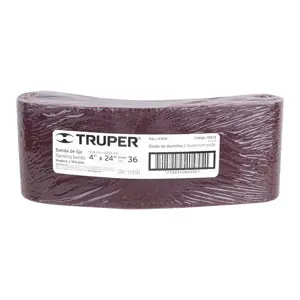 Truper 1 banda de lija 4 x 24