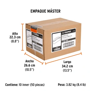 Truper 1 banda de lija 4 x 24