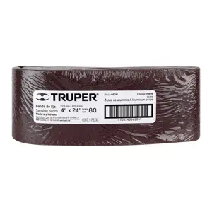 Truper 1 banda de lija 4 x 24