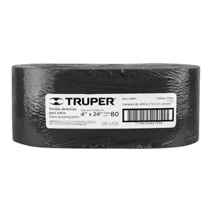 Truper 1 banda de lija 4 x 24