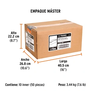 Truper 1 banda de lija 4 x 24