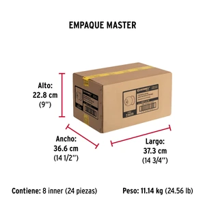 Hermex Cerradura tipo esfera, tubular, recámara, antiguo, Basic