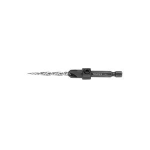 102376 / BAM-8 Broca avellanadora #8 para madera, 11/64', TRUPER