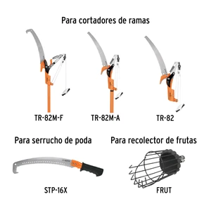 Extensión de bambú de 4 m, diámetro 35 mm, TRUPER