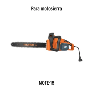 Barra de repuesto para motosierra eléctrica 18
