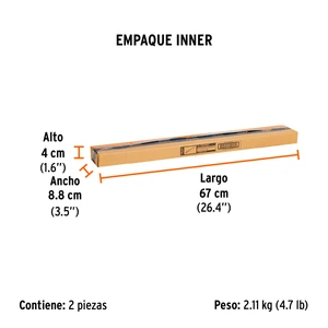 Barra de palanca de 24