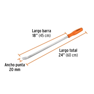Barra de palanca de 24
