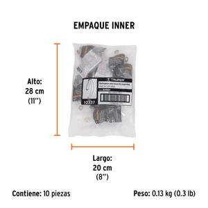 Barboquejo para casco de seguridad industrial, Truper
