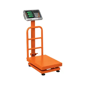 15729 / BAS-100PLA Báscula electrónica de plataforma, plegable, 100 kg, Truper