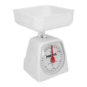 29972 / BAS-3CP Báscula mecánica para cocina 3 Kg, Pretul