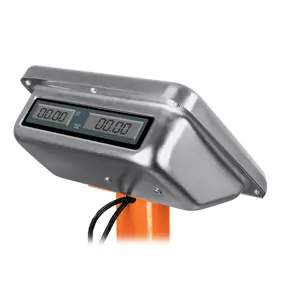 15733 / BAS-500PLA Báscula electrónica de plataforma, plegable, 500 kg, Truper
