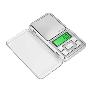 100786 / BASE-05J Báscula electrónica de bolsillo, de pilas, 500 g, Truper