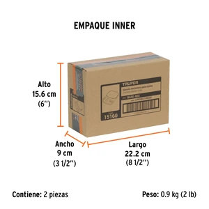 Báscula digital para cocina, plato de vidrio, 5 kg, Truper