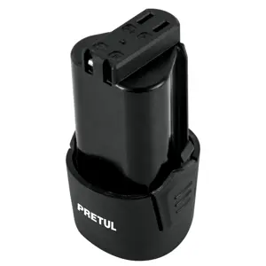 21016 / BAT-12PCR Batería ión litio, 12 V para rotomartillo compacto, Pretul