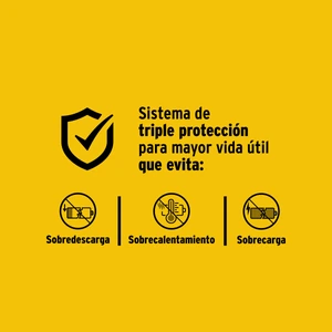 Batería ion litio, 20V, 4 Ah, PRETUL