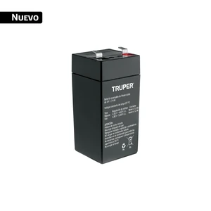 104257 / BAT-BAS Batería recargable para básculas 4V / 4Ah TRUPER
