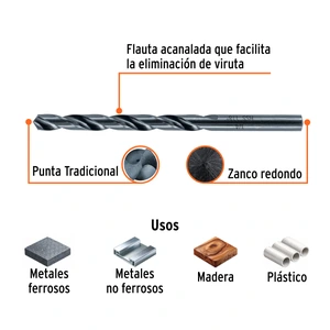 Broca HSS 1/4