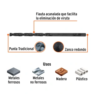 Broca HSS 1/8
