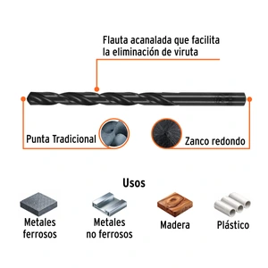 Broca HSS 17/64