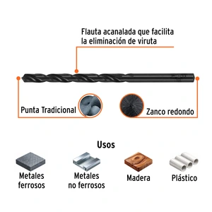 Broca HSS 3/16