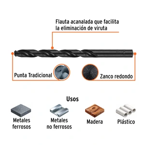 Broca HSS 5/16