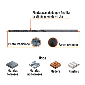 Broca HSS 5/64