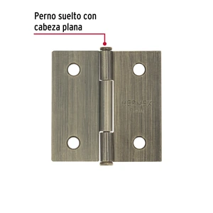 Hermex Bisagra cuadrada 2