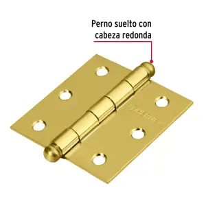 Bisagra cuadrada 2-1/2