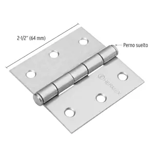 Bisagra cuadrada 2-1/2