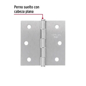 Hermex Bisagra cuadrada 2-1/2