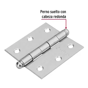 Bisagra cuadrada 2-1/2