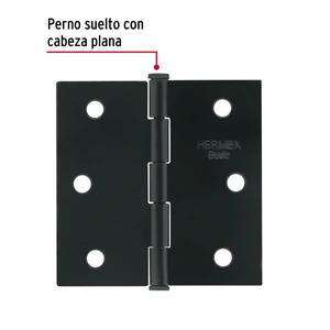 Hermex Bisagra cuadrada 2-1/2