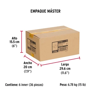 Bolsa c/2 bisagras cuadradas 3