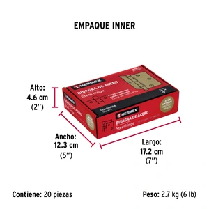 Bisagra cuadrada 3