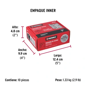 Bisagra cuadrada 3