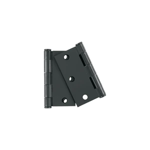 49603 / BC-306PB Bolsa c/2 bisagras cuadradas de 3' acero negro, plana